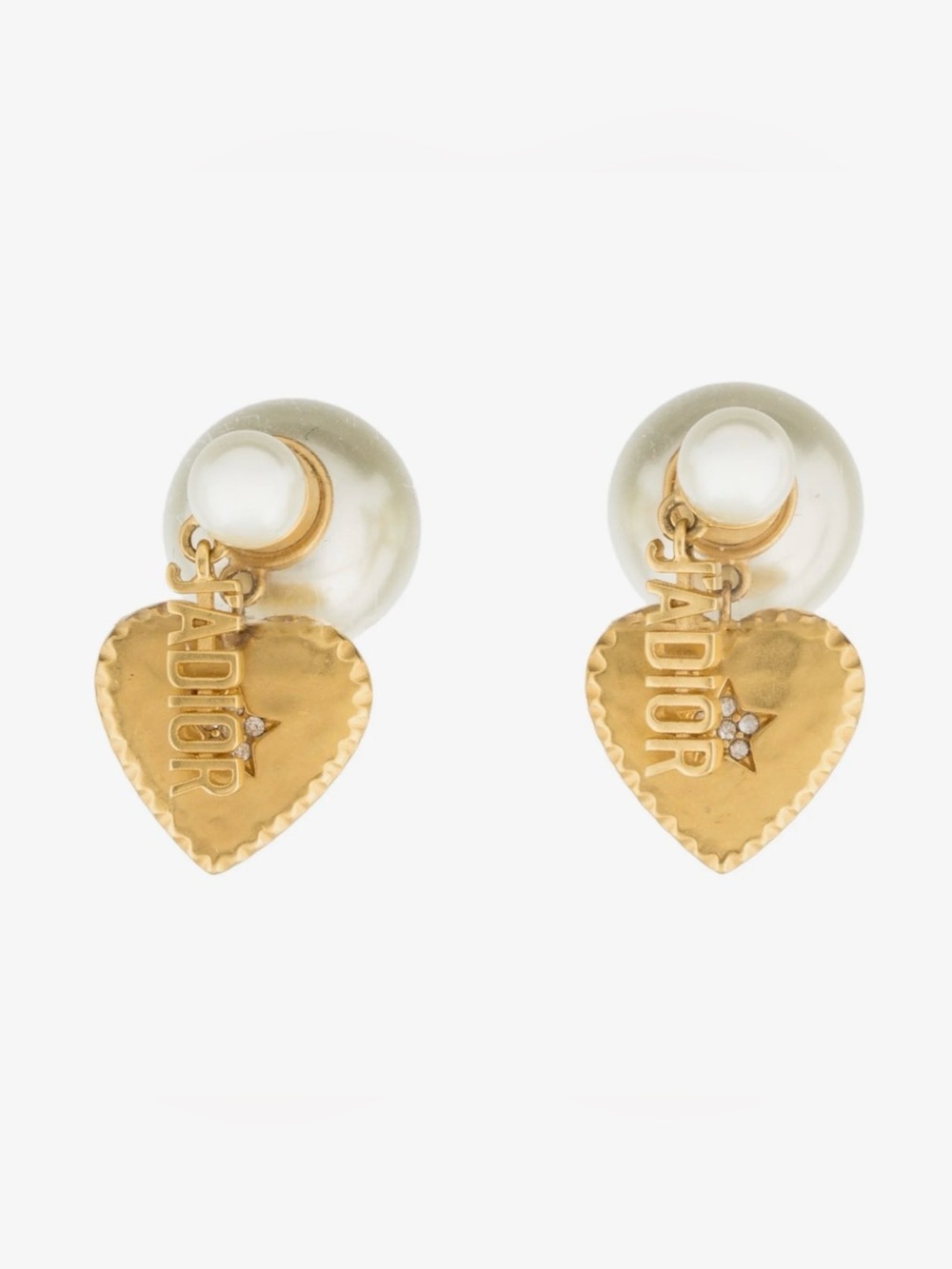 Christian Dior
Faux Pearl & Crystal J'Adior Tribales Earrings